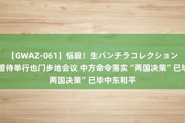 【GWAZ-061】悩殺！生パンチラコレクション 4時間 安管待举行也门步地会议 中方命令落实“两国决策”已毕中东和平