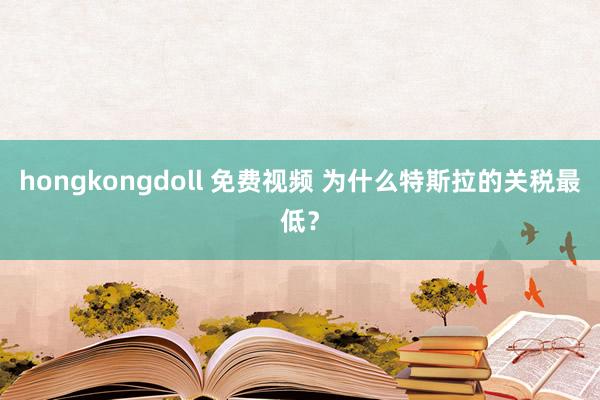 hongkongdoll 免费视频 为什么特斯拉的关税最低？