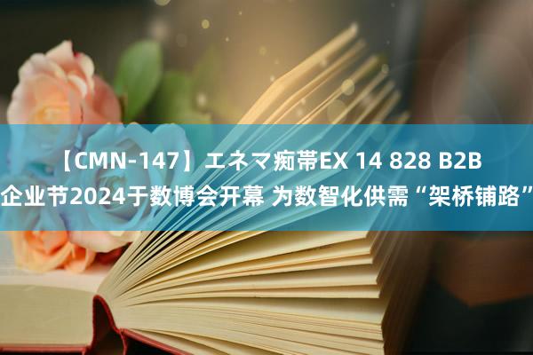 【CMN-147】エネマ痴帯EX 14 828 B2B企业节2024于数博会开幕 为数智化供需“架桥铺路”